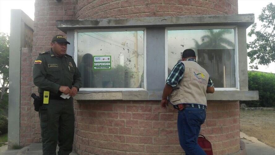 Cierran por diez días un motel en el sur de Cartagena. Foto: Cortesía/ Policía de Cartagena.