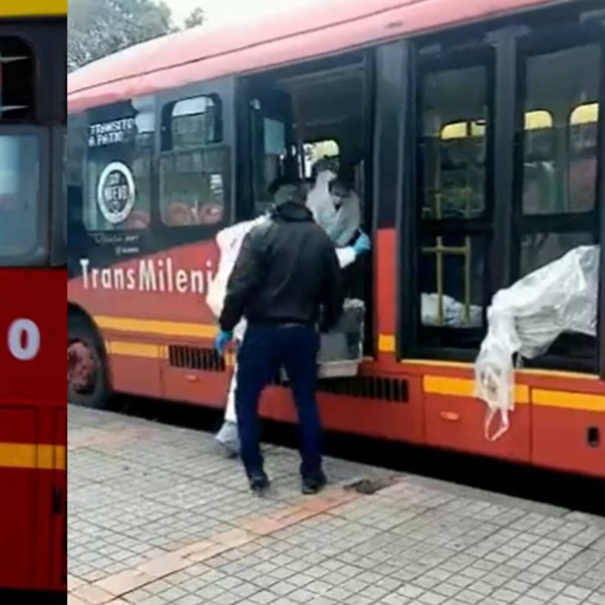 Una mujer de 58 años falleció de manera repentina al interior de un Transmilenio