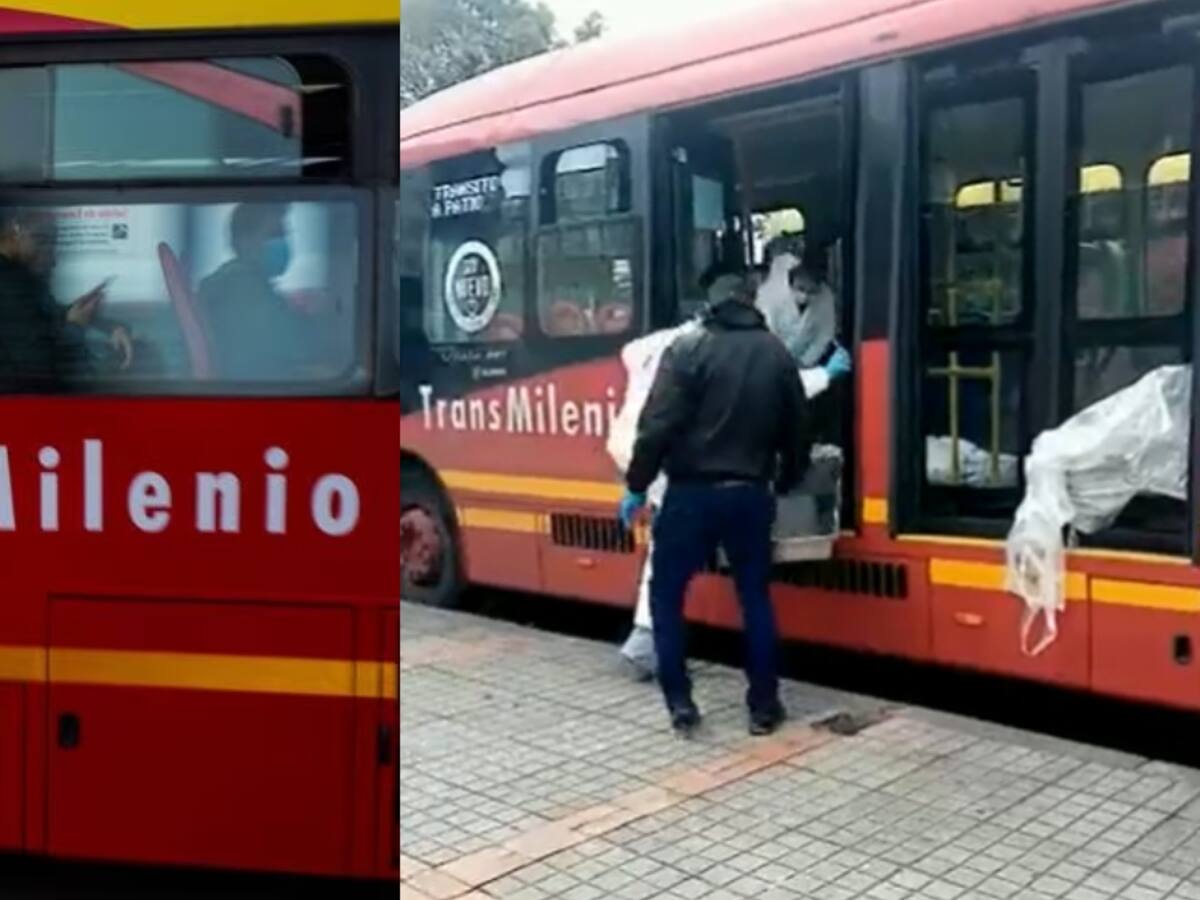 Una mujer de 58 años falleció de manera repentina al interior de un Transmilenio