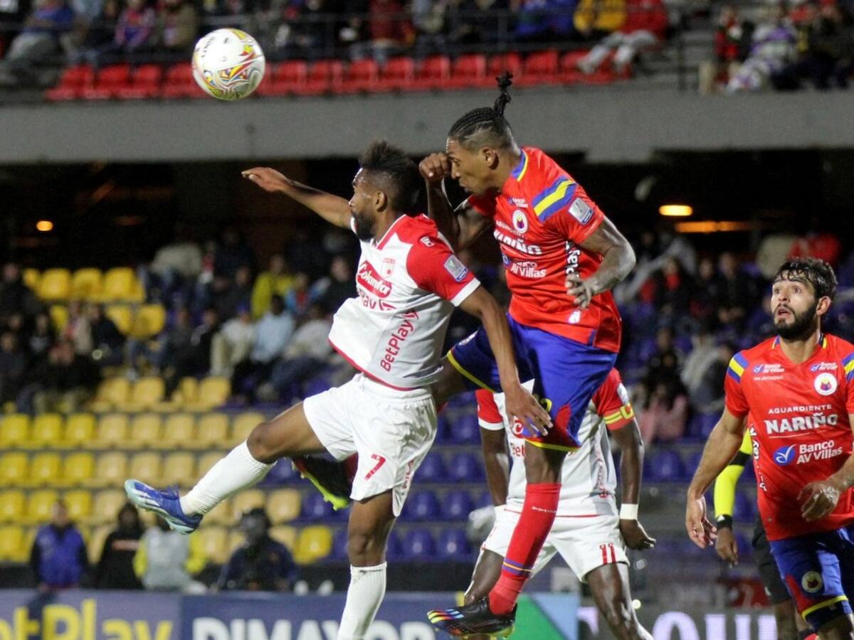 Santa Fe, por el todo o nada en cuadrangulares ante Pasto: fecha, hora y posibles nóminas