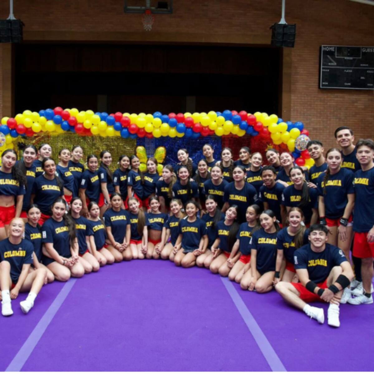 Dos equipos de porrismo representarán a Colombia en el Mundial de Naciones ICU 2026