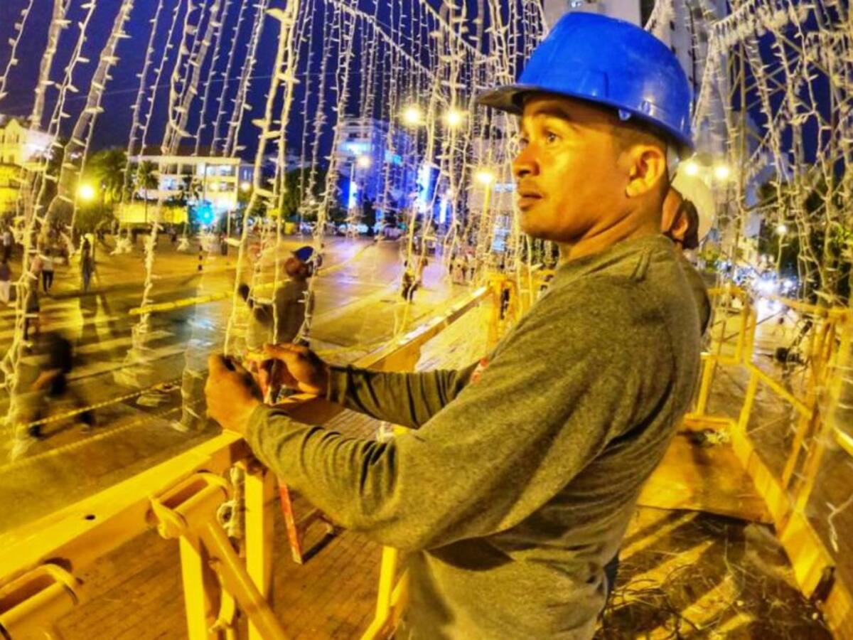 Más de 4 millones de luces led interactivaspara que Cartagena brille