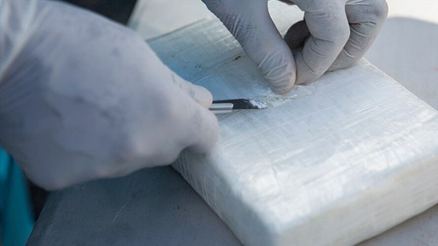 Clorhidrato de cocaína. Foto: Getty Images