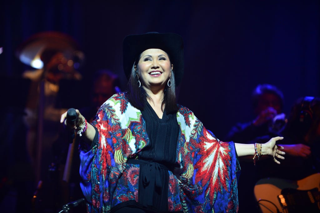 MIAMI, FL - AUGUST 15: Ana Gabriel performs on August 16, 2014 in Miami, Florida.(Photo by Johnny Louis/FilmMagic)