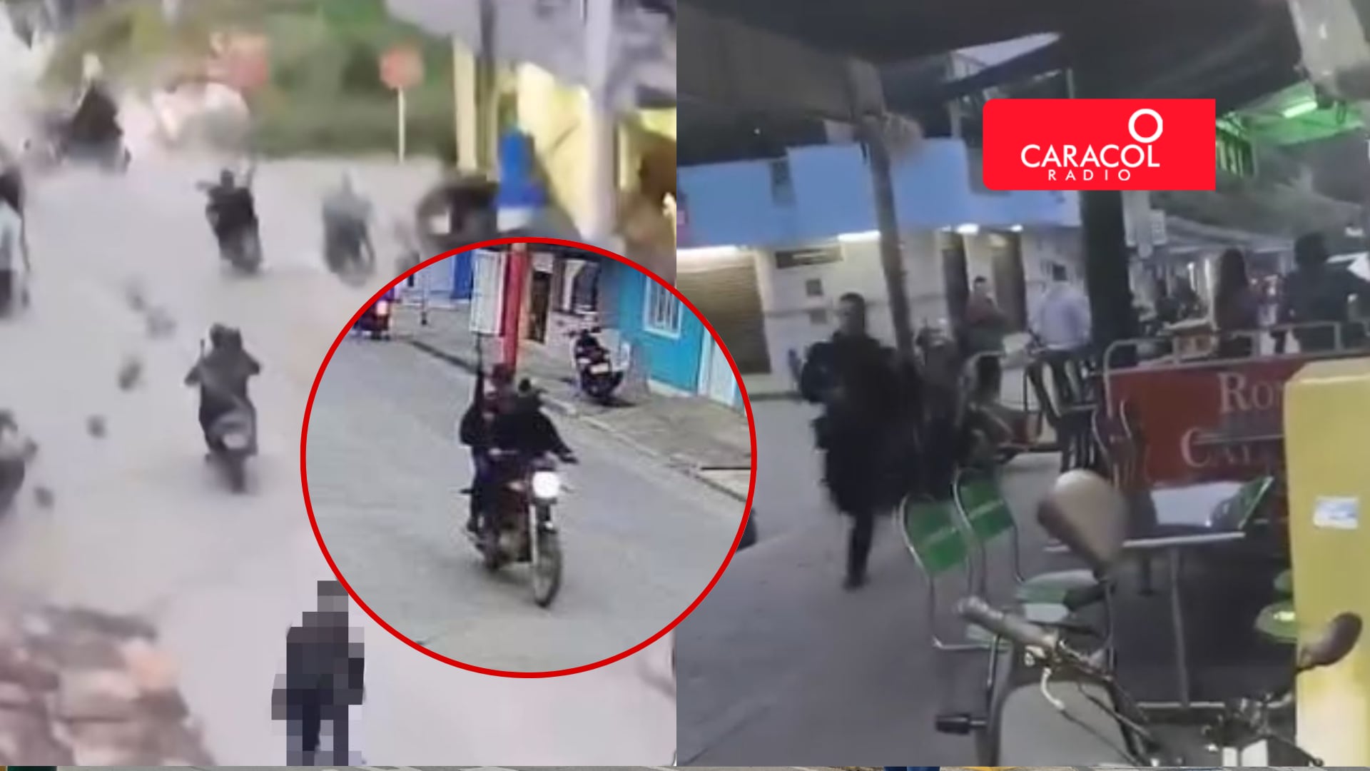 Incursión armada generó pánico en El Dovio, norte del Valle - Redes Sociales