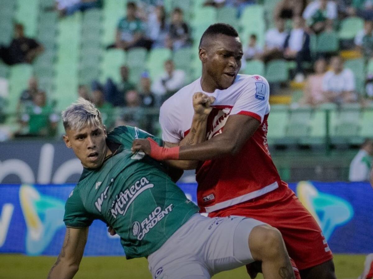 Santa Fe vence en el último minuto a Cali y sueña con los cuadrangulares: vea el resumen del partido