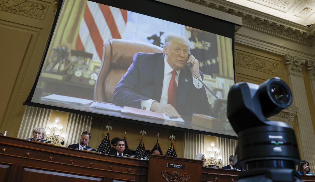 Trump presionó a su vicepresidente para anular certificación de Biden