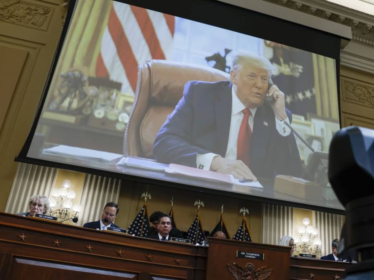 Trump presionó a su vicepresidente para anular certificación de Biden