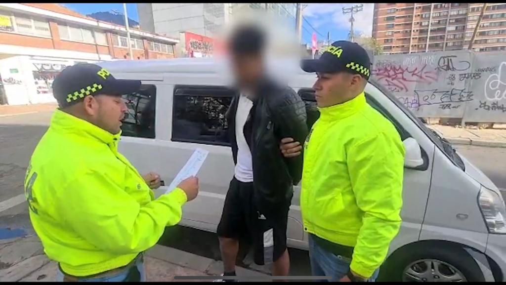 Captura del presunto asesino serial.