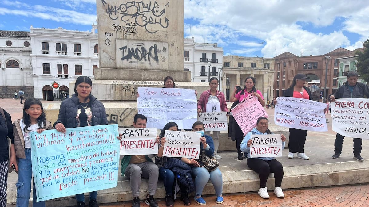Víctimas del conflicto denuncian que fueron engañadas