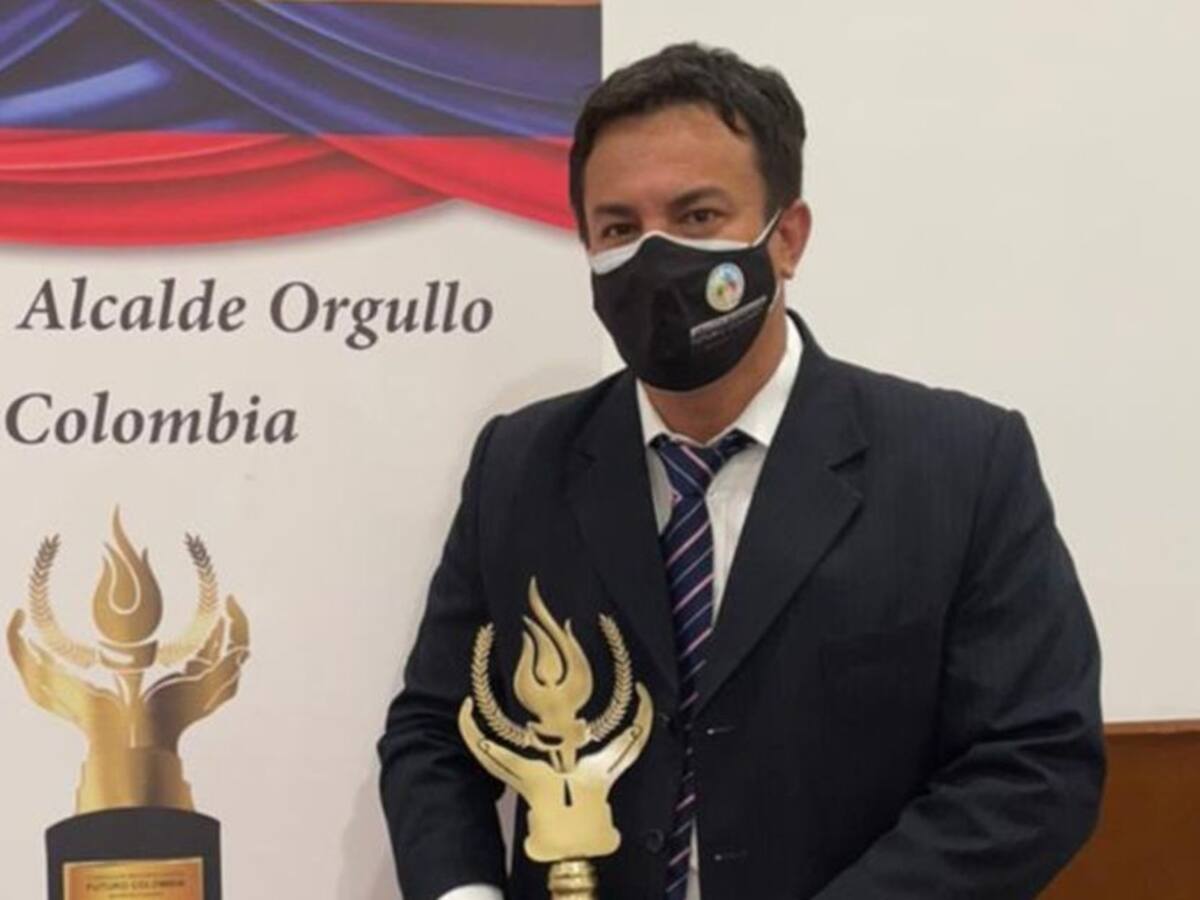 Alcalde de Garzón fue nombrado como “Alcalde orgullo de Colombia 2021”