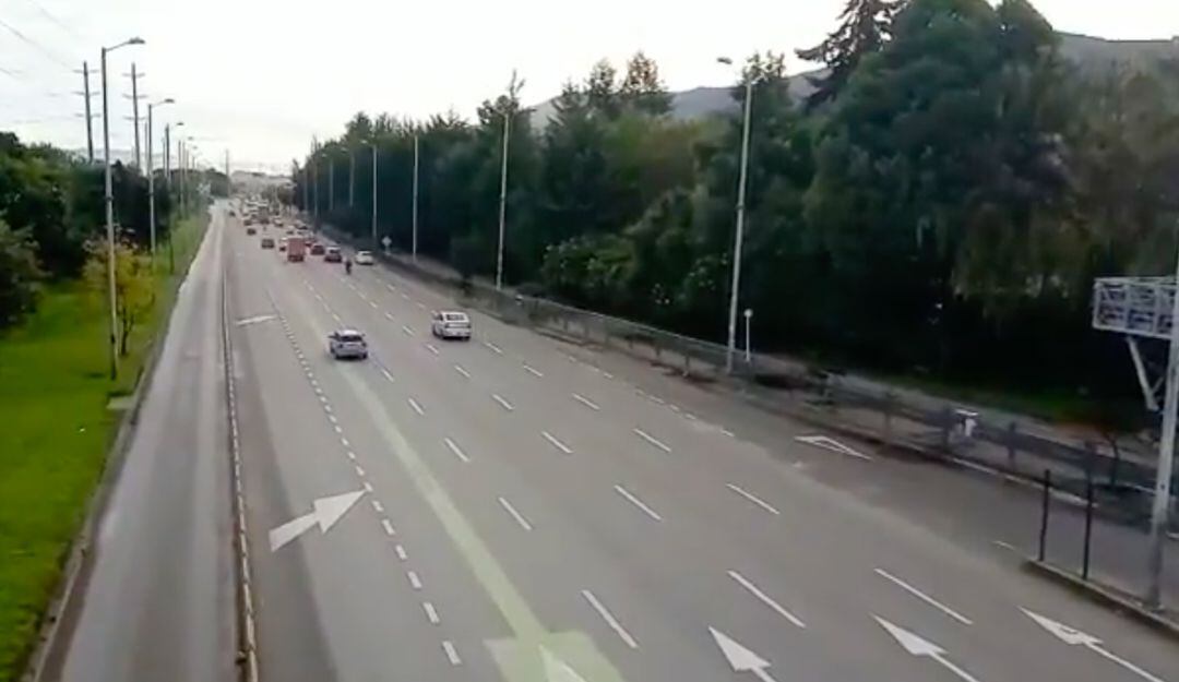 Autopista Norte en Bogotá