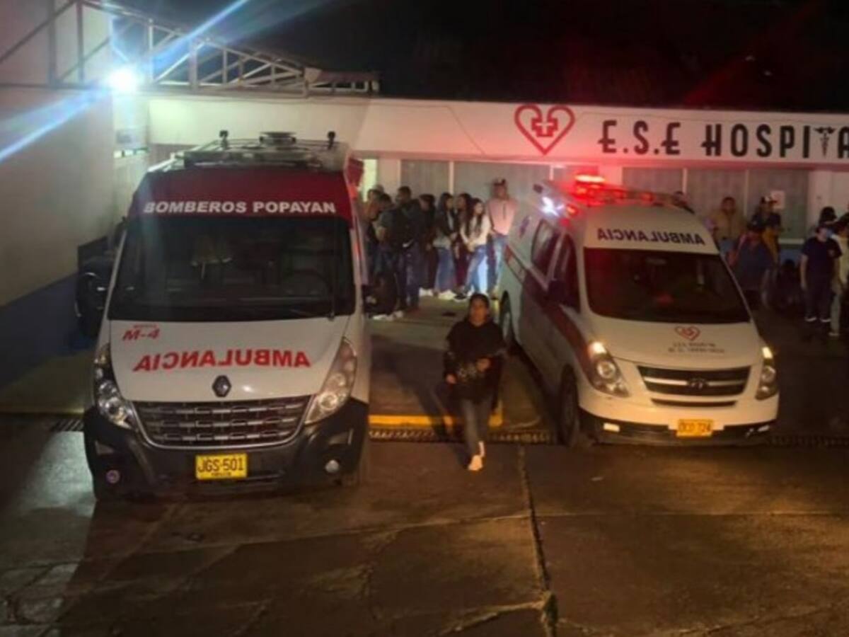 Identifican a víctimas y heridos por caída de un rayo en El Tambo, Cauca
