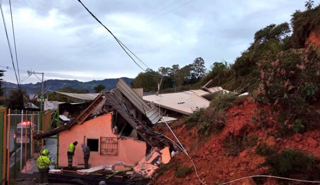 Deslizamiento La Ceja / Gobernación de Antioquia
