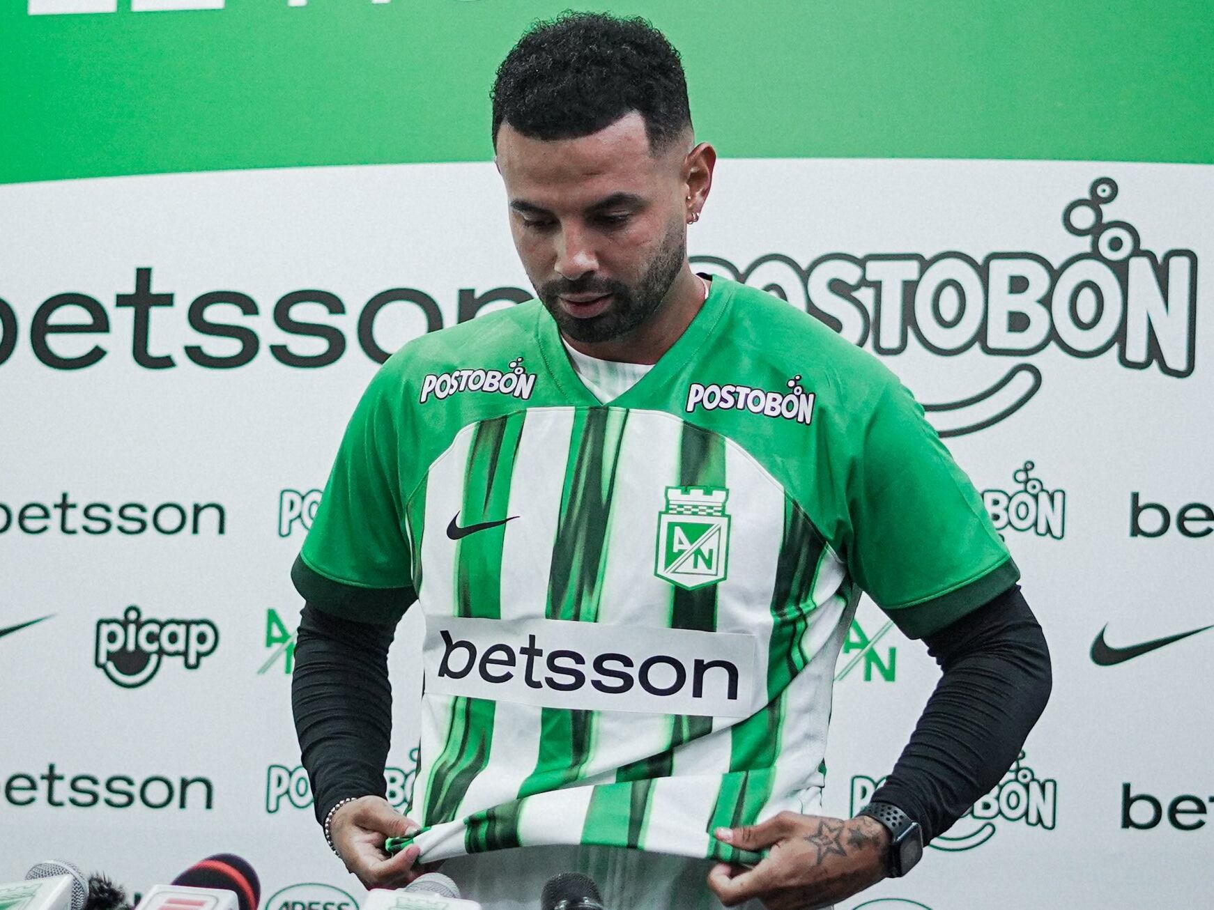 Edwin Cardona es presentado con Atlético Nacional 2024