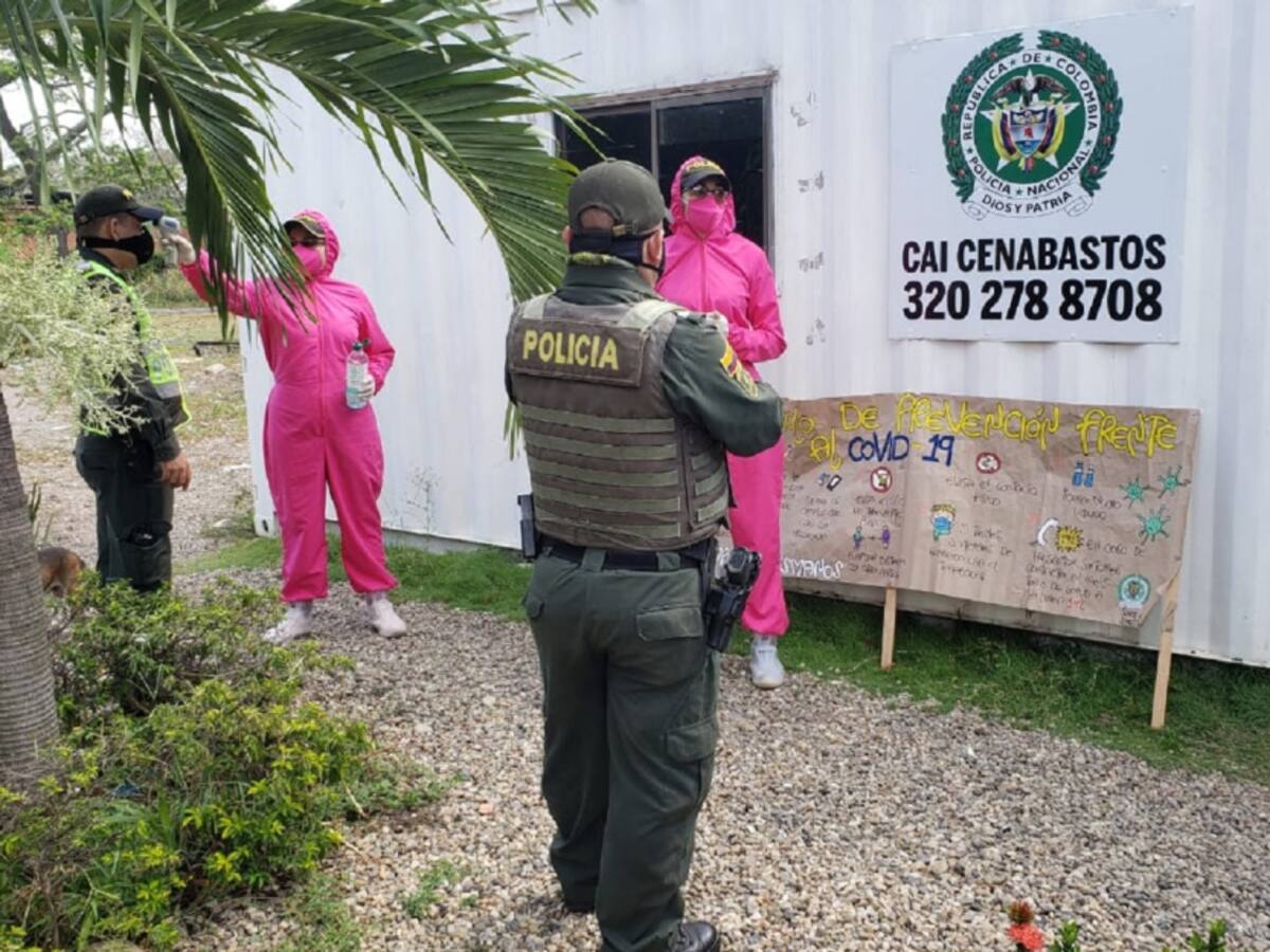 Policía en Norte de Santander realiza estrategias para prevenir el COVID-19