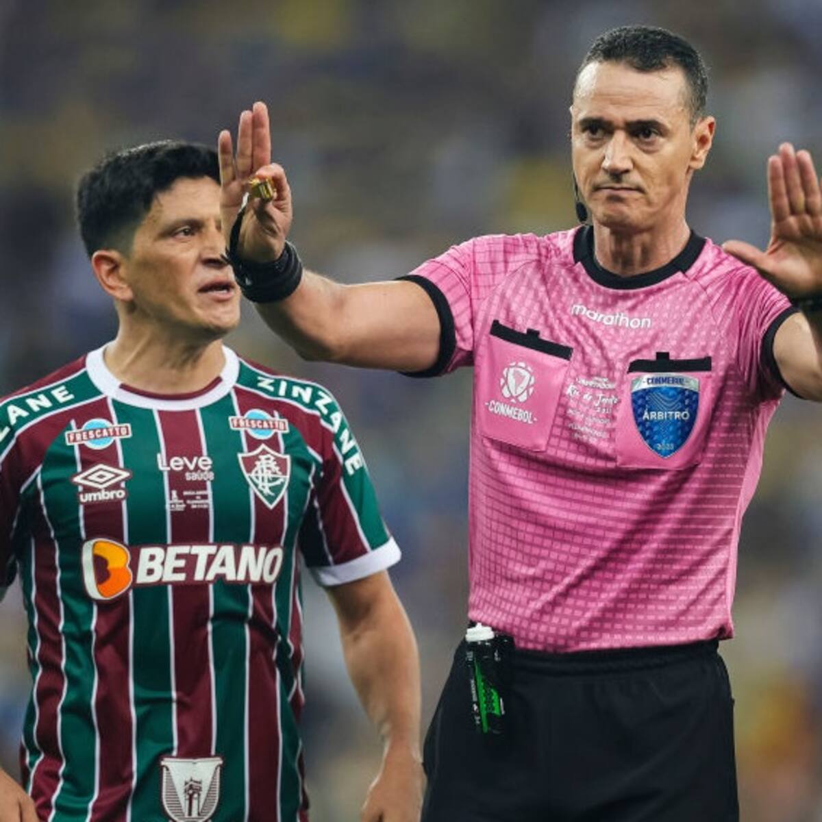 Wilmar Roldán y el registro sin precedentes para un árbitro en Sudamérica