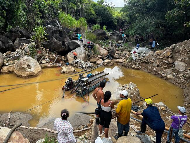 Minero murió ahogado en un río de San Rafael, Antioquia- foto alcaldía