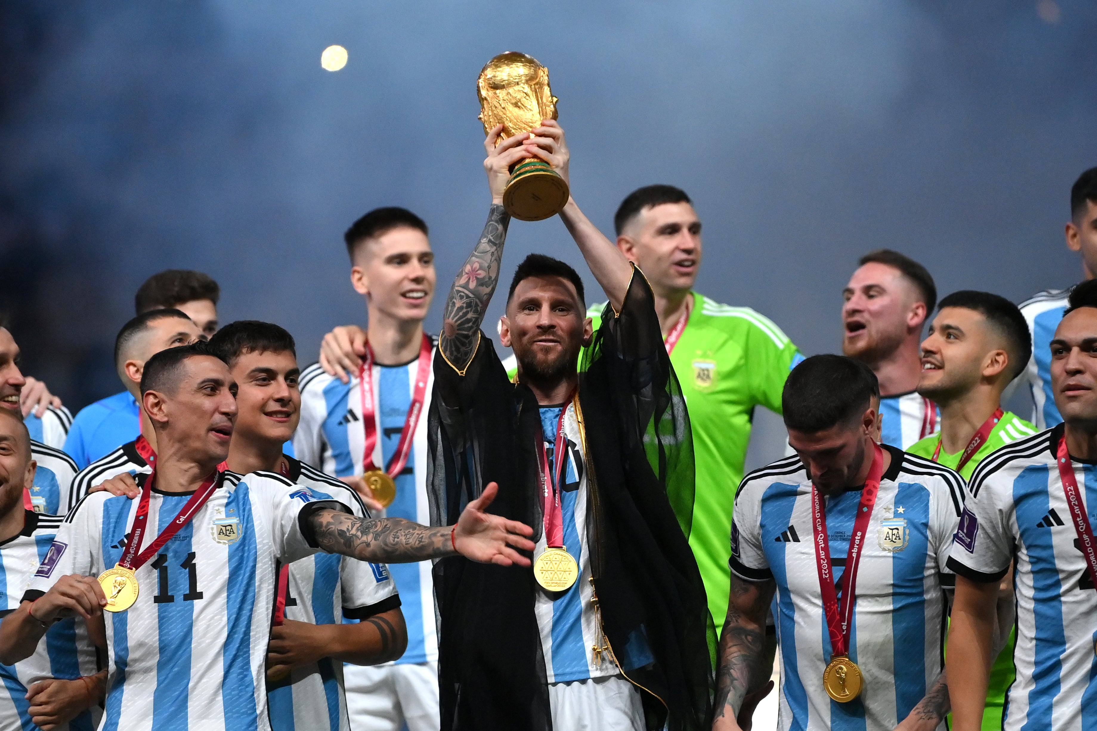 Referente de la Selección Argentina se vuelve a lesionar y preocupa de cara al Mundial 2026. (Photo by Dan Mullan/Getty Images)