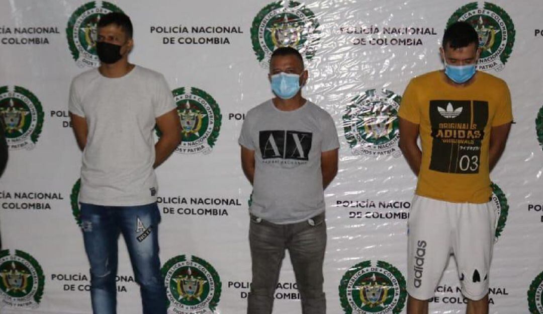 El Gaula de la Policía y la Fiscalía capturaron tres integrantes del Grupo Armado Organizado Residual columna ‘Dagoberto Ramos Ortiz”.