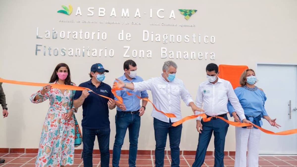 Presidente Duque participó en inauguración del laboratorio anti Fusarium