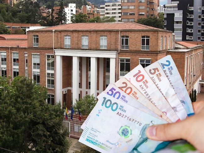 Liceo Francés y dinero Colombia. Fotos: Liceo Francés / Getty Images