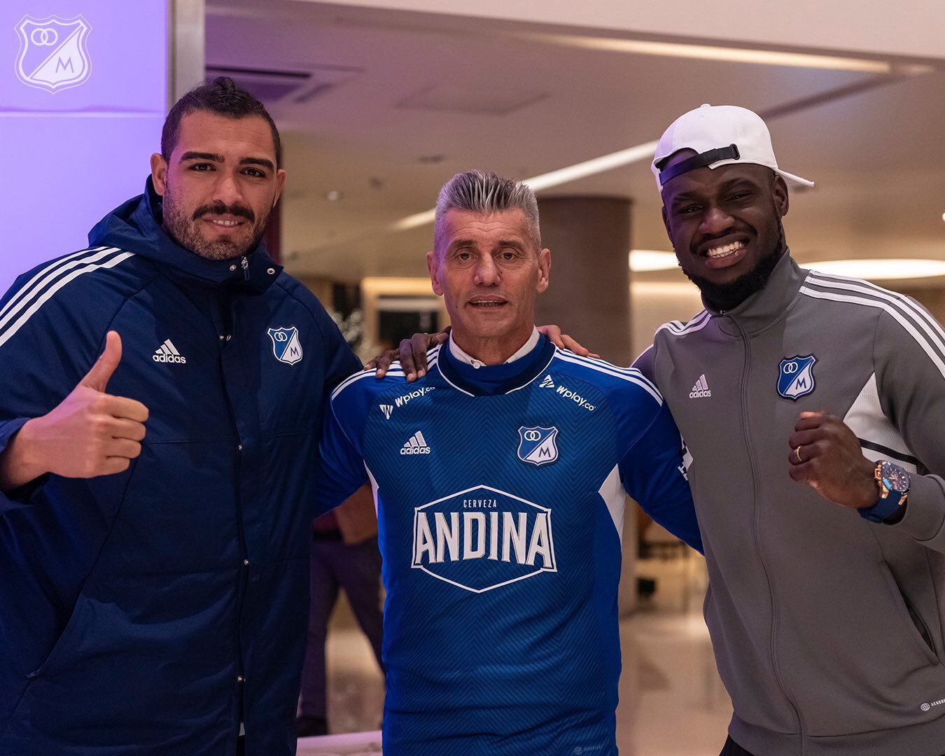 Álvaro Montero, Sergio Goycochea y Juan Moreno / Twitter: @Millosfcoficial.