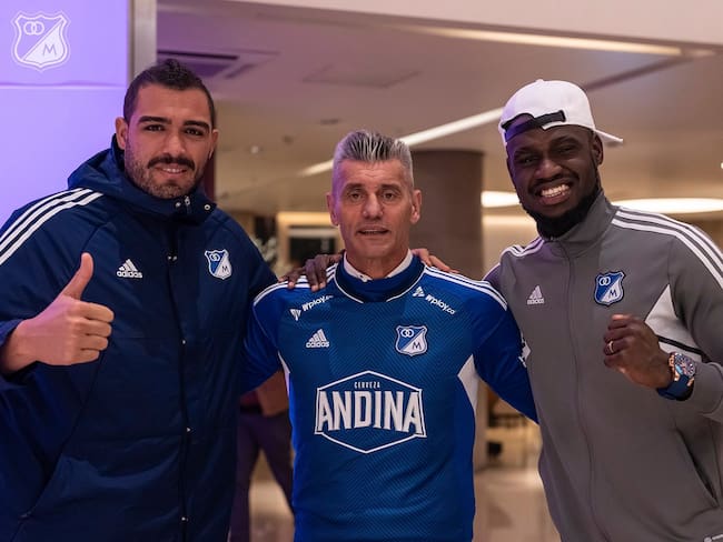 Álvaro Montero, Sergio Goycochea y Juan Moreno / Twitter: @Millosfcoficial.