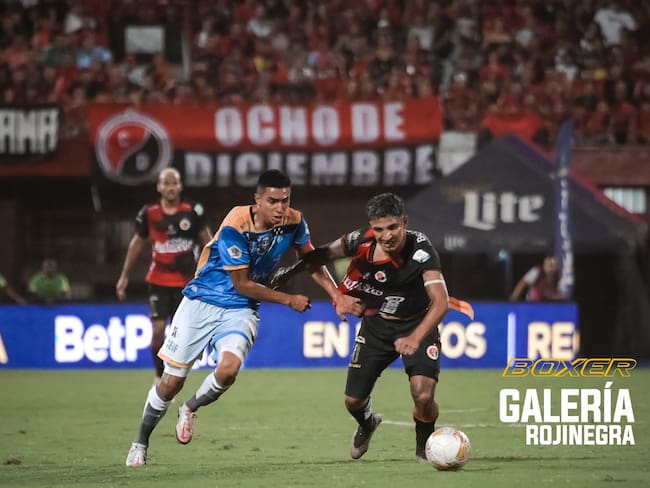 Cúcuta derrotó a Fortaleza 1-0 en la final de ida / Twitter: @Cucutaoficial.
