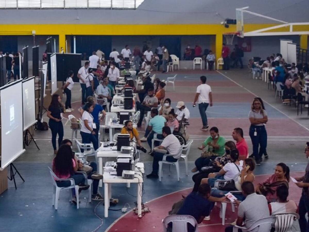 Realizaron simulacro de escrutinios presidenciales en Cartagena