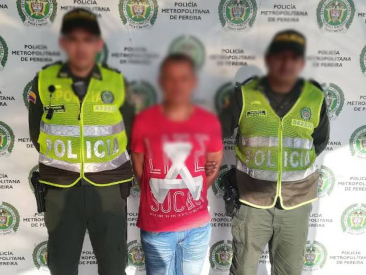 Capturan en Pereira a un hombre con circular roja de Interpol