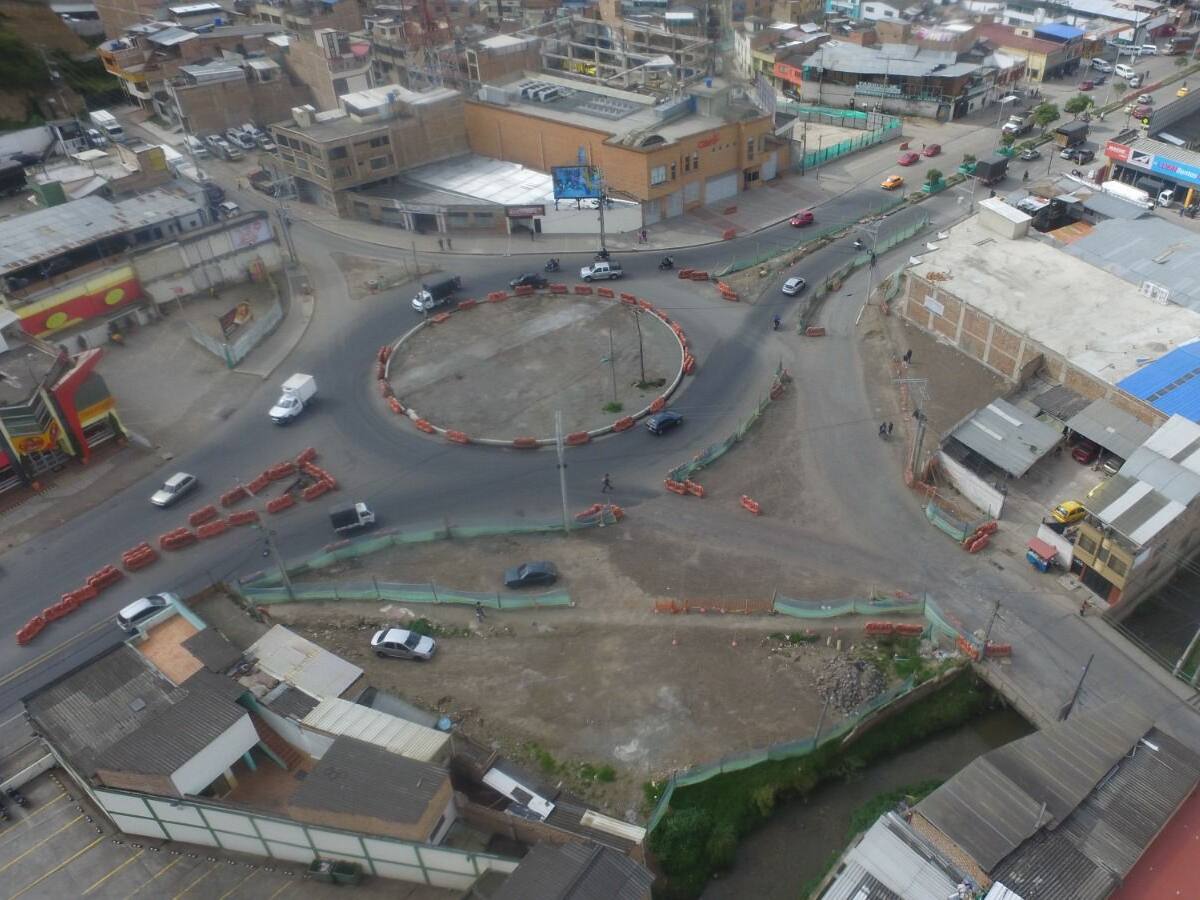 Inician obras en la Glorieta Chapal en Pasto luego de dos años frenada