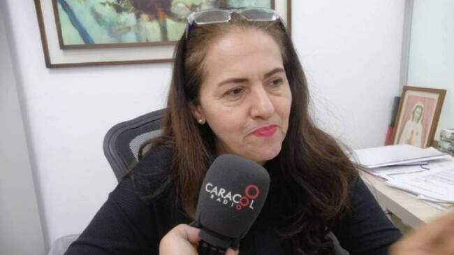 Secretaria de hacienda del municipio, María Virginia Valencia