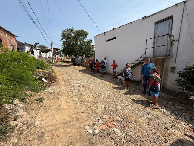 Comunidad de Rudesindo Soto pide intervención urgente por deterioro de las vías. / Foto: Ana María Rueda.