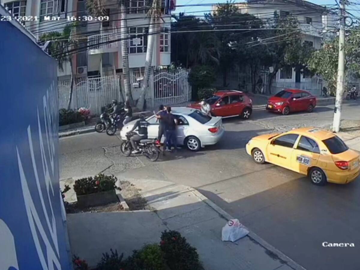 En Cartagena atracadores están fingiendo accidentes para asaltar