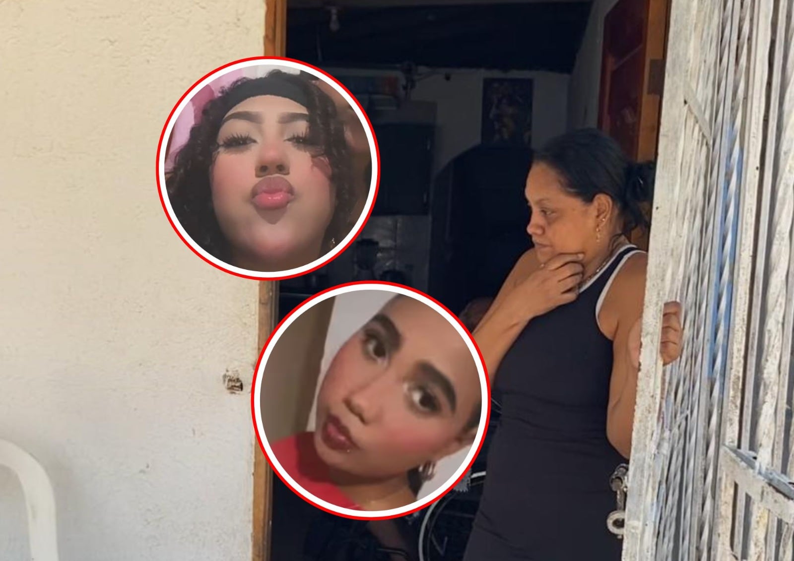 Las menores asesinadas.