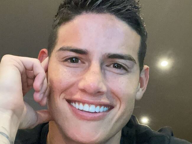 James Rodríguez y la foto que encendió las redes sociales.