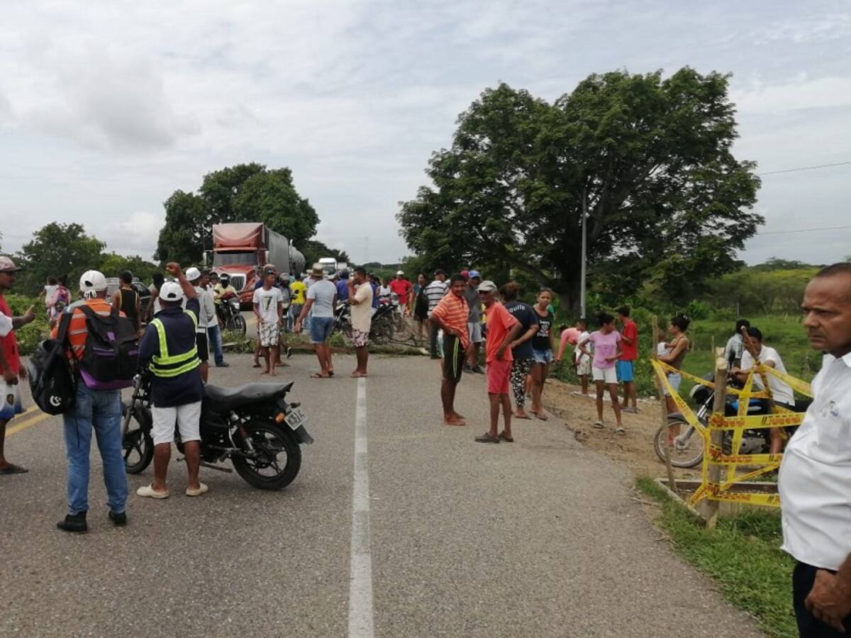 Comunidad del sur del Atlántico prepara nuevo bloqueo en la vía Oriental