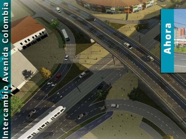 Alcaldía de Medellín construirá cuatro intercambios viales en la carrera 80