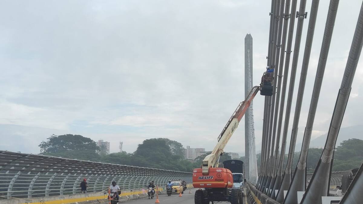 Vuelven a habilitar el paso en el viaducto de la Novena