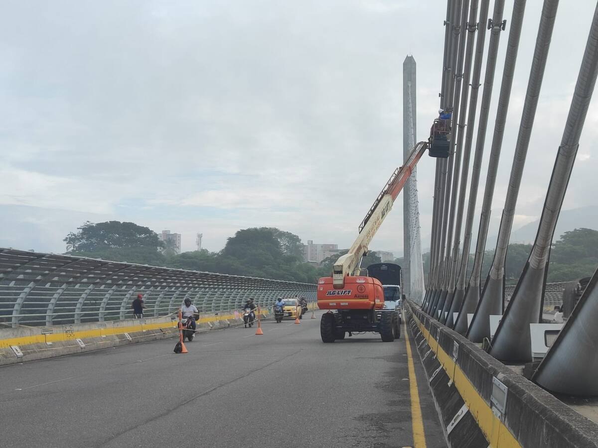 Vuelven a habilitar el paso en el viaducto de la Novena