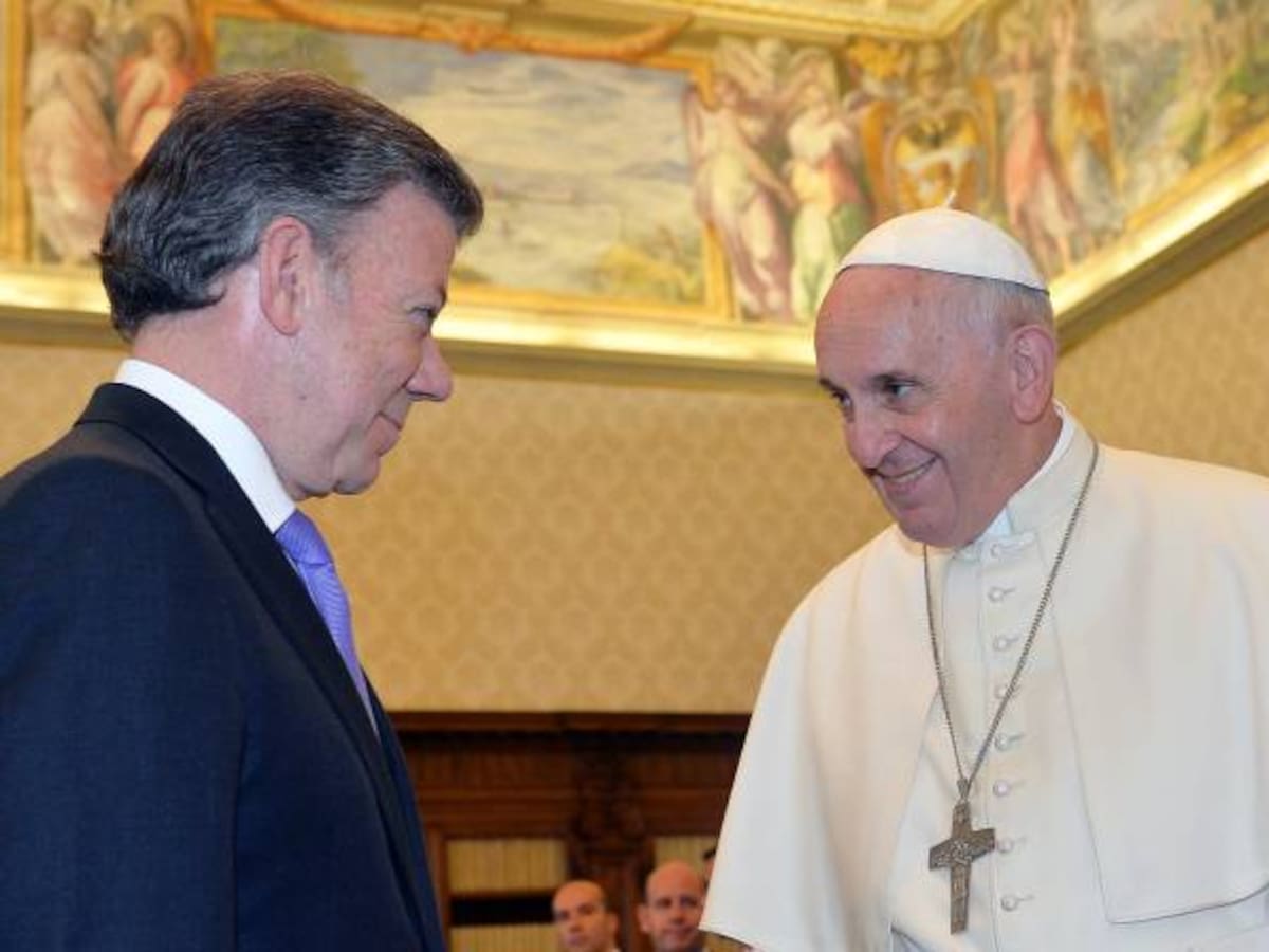 Papa elogia los esfuerzos del pueblo colombiano para alcanzar la paz