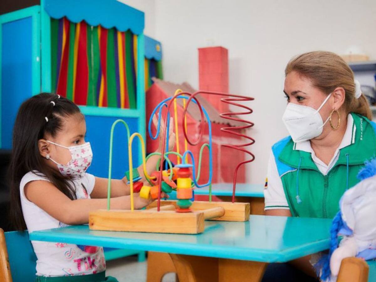 Niños regresan a hogares infantiles y comunitarios del ICBF