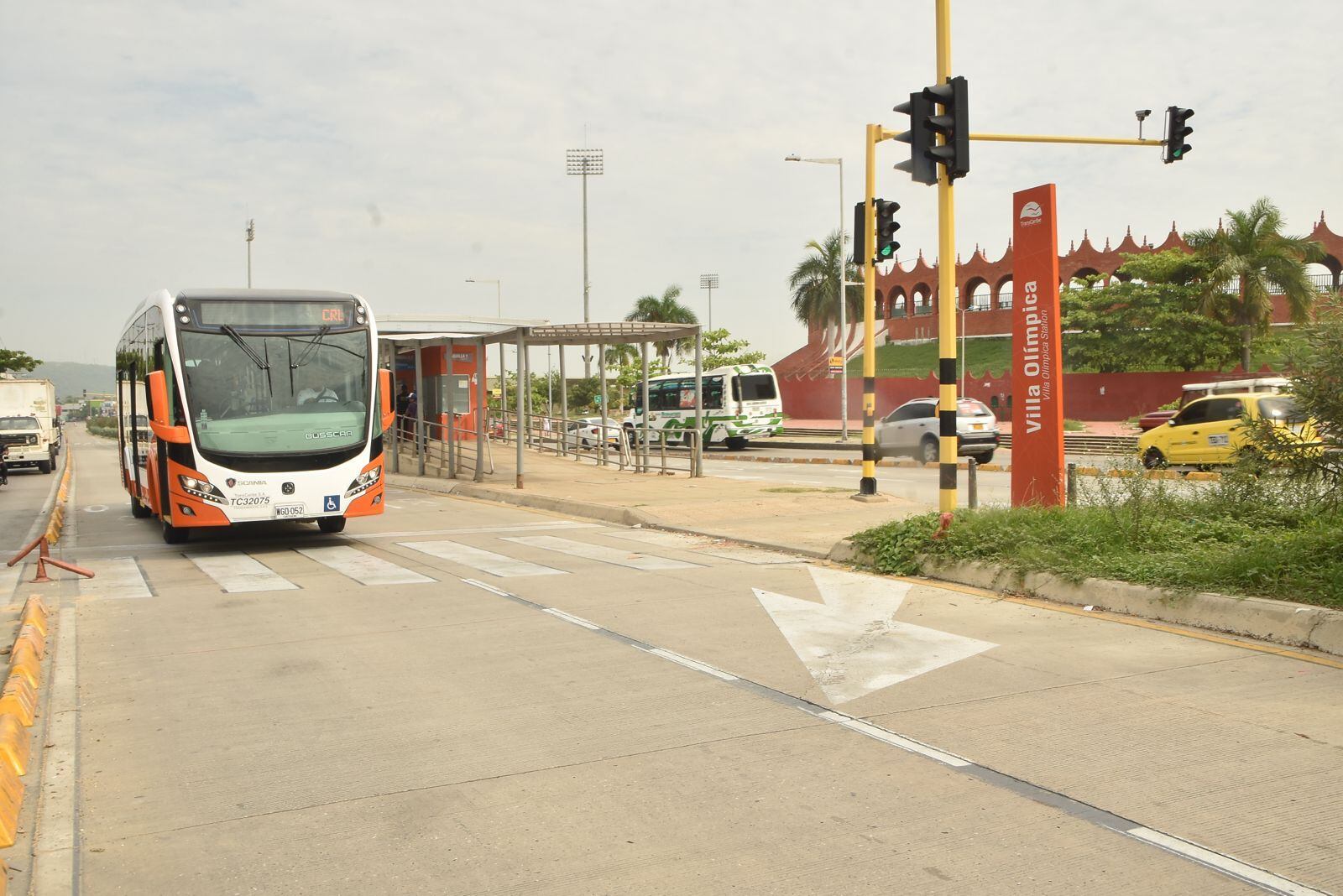 Cuatro rutas de Transcaribe pararán en Villa Olímpica por el partido de Real Cartagena