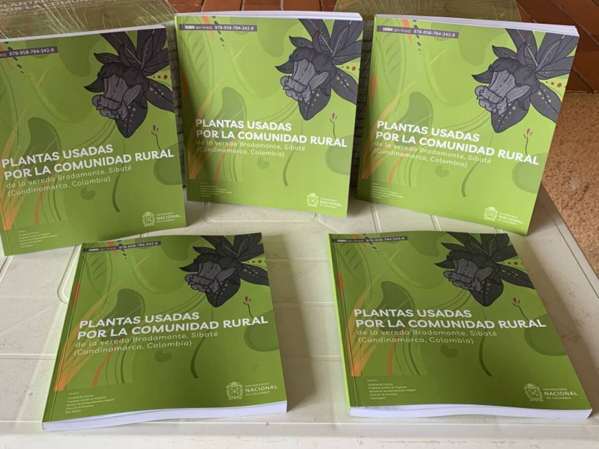 El mundo maravilloso de las plantas en Sibaté, consignado en un libro