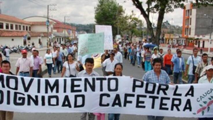 Dignidad cafetera afirma que participará del paro agropecuario
