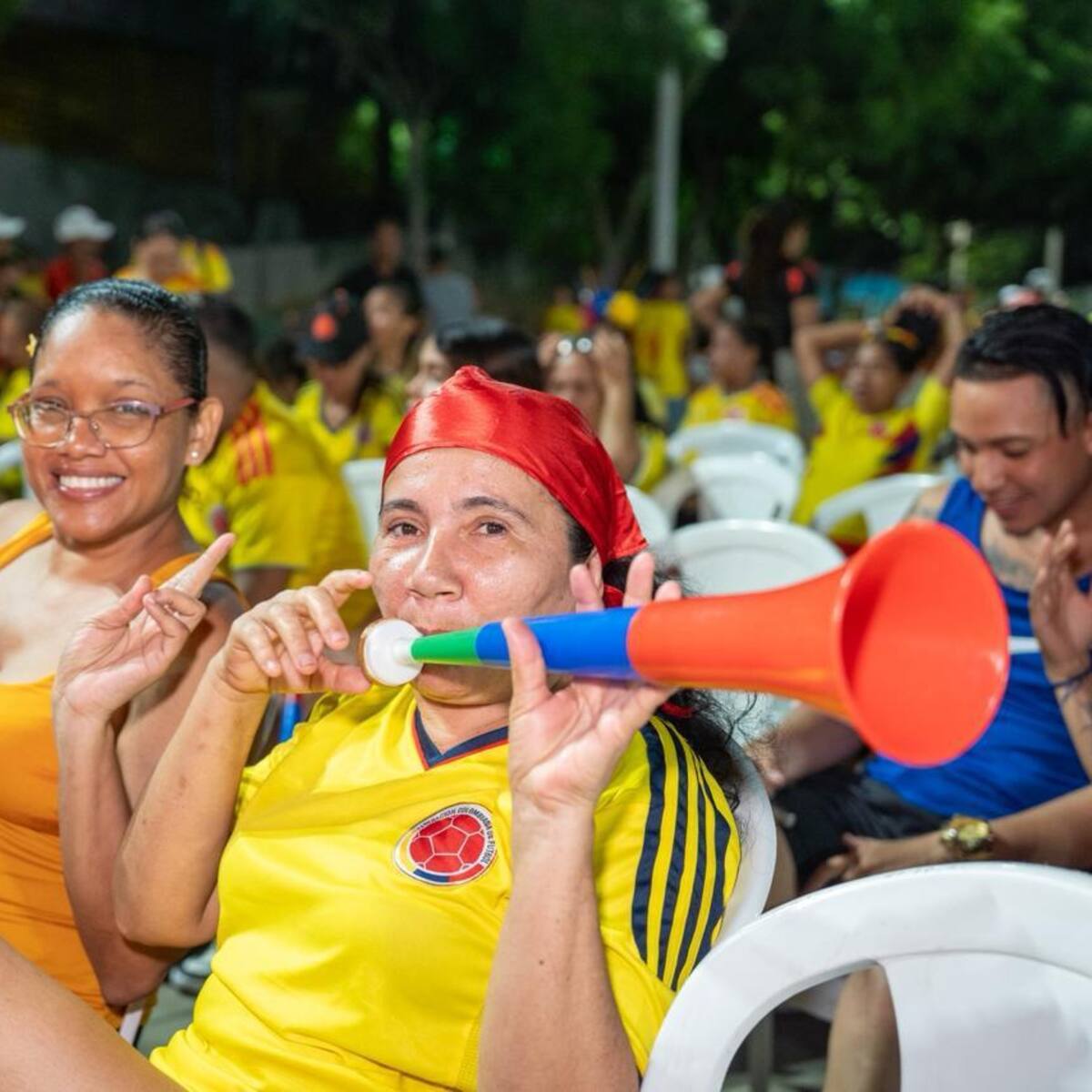 Cartageneros disfrutaron del triunfo de Colombia en el Mundial 2026 con pantallas gigantes