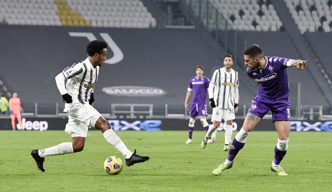 Juan Guillermo Cuadrado en Juventus vs. Fiorentina