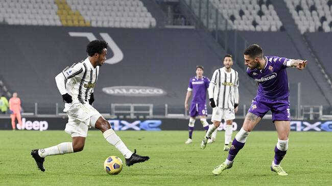 Juan Guillermo Cuadrado en Juventus vs. Fiorentina
