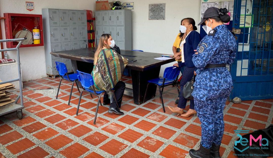 Vigilancia del plan de vacuanción en las cárceles de Manizales.